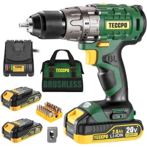 Teccpo Drills and Tool Sets at Amazon: Up to 38% off Teccpo Drills and Tool Sets at Amazon: Up to 38% off