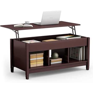 Tangkula Wooden Lift-Top Coffee Table for $170 Tangkula Wooden Lift-Top Coffee Table for $170