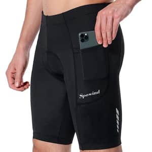S Spowind Men's 3D Padded Cycling Shorts from $10