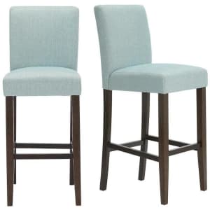 StyleWell Banford Upholstered Bar Stool 2-Pack for $150 StyleWell Banford Upholstered Bar Stool 2-Pack for $150