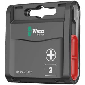 Wera Tools 1/4" Bit Bit-Box for $10 Wera Tools 1/4" Bit Bit-Box for $10