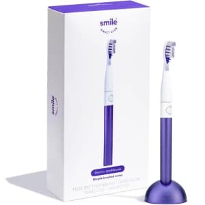 SmileDirectClub Electric Toothbrush with 3-in-1 Travel Case for $10