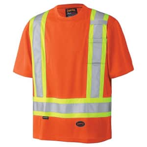 Pioneer Unisex Birdseye Safety Shirt for $16