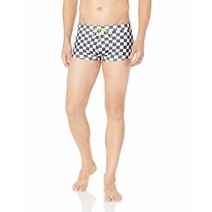 2(X)IST Men's Cabo Pattern Swim Trunk Swimwear, Check/Black/White, Medium for $42 2(X)IST Men's Cabo Pattern Swim Trunk Swimwear, Check/Black/White, Medium for $42