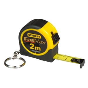 Stanley Fatmax FMHT0-33856 Tape Measure, Yellow/Black, 2 m/13 mm for $15