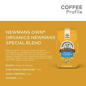 Newman's Own Organics Breakfast Blend, Ground, 10 Ounce Bag for $13 Newman's Own Organics Breakfast Blend, Ground, 10 Ounce Bag for $13