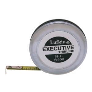 Crescent Lufkin 1/4" x 8' Executive Thinline Yellow Clad Pocket Tape Measure - W608 for $44