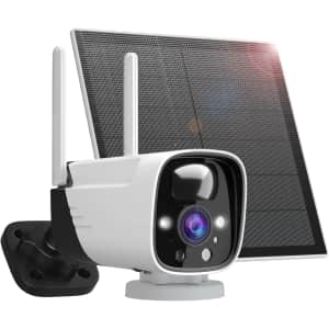 Rraycom Solar Powered Wireless Security Camera for $60