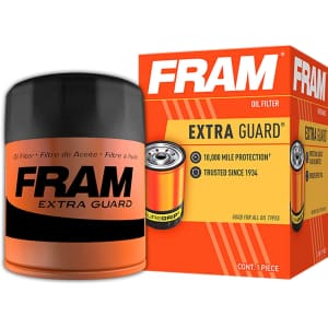 FRAM Extra Guard Oil Filter for $4 FRAM Extra Guard Oil Filter for $4