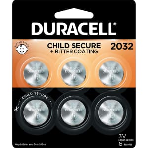Duracell CR 2032 3V Lithium Coin Battery 6-Pack for $7.78 w/ Prime Duracell CR 2032 3V Lithium Coin Battery 6-Pack for $7.78 w/ Prime