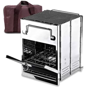 Zone Tech Portable Foldable Outdoor Stove for $23 Zone Tech Portable Foldable Outdoor Stove for $23