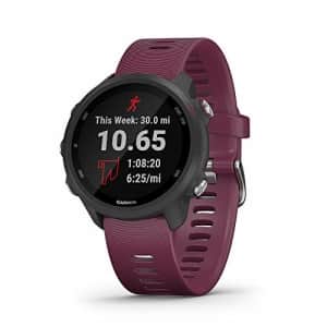 Garmin Forerunner 245, GPS Running Smartwatch with Advanced Dynamics, Berry for $225 Garmin Forerunner 245, GPS Running Smartwatch with Advanced Dynamics, Berry for $225