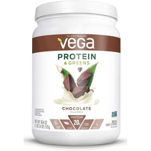 Vega Protein and Greens Plant-Based Protein Powder for $14 via Sub & Save Vega Protein and Greens Plant-Based Protein Powder for $14 via Sub & Save