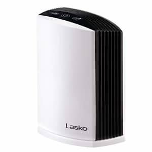 Lasko LP200 HEPA Desktop Air Purifier with Timer for a Cleaner, Fresher Home Environment 2-Stage for $60