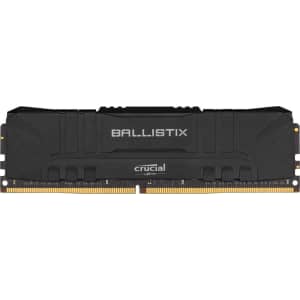 Crucial Ballistix 32GB (2x16GB) DDR4 3,200MHz Desktop Gaming Memory Kit for $119