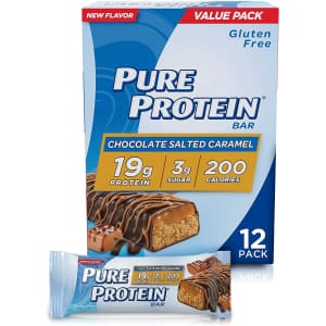 Pure Protein Bars 12-Pack for $8.60 via Sub & Save Pure Protein Bars 12-Pack for $8.60 via Sub & Save