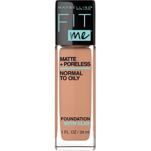 Maybelline Fit Me Matte + Poreless 1-oz. Liquid Foundation for $2.99 w/ Sub & Save