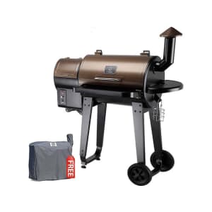 Z GRILLS Wood Pellet 6-in-1 Grill & Smoker Combo for $499