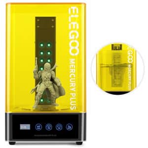ELEGOO Mercury Plus 2 in 1 Washing and Curing Machine for Mars Photon S Photon Mono LCD SLA DLP 3D for $110 ELEGOO Mercury Plus 2 in 1 Washing and Curing Machine for Mars Photon S Photon Mono LCD SLA DLP 3D for $110