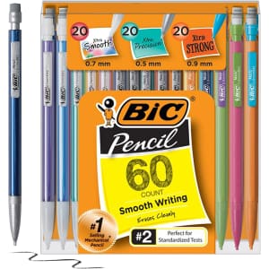 BIC Mechanical Pencil 60-Count Variety Pack for $10