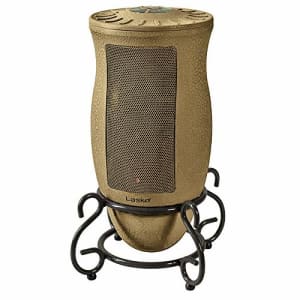 Lasko Designer Series Ceramic Space Heater-Features Oscillation, Remote, and Built-in Timer, Beige for $66 Lasko Designer Series Ceramic Space Heater-Features Oscillation, Remote, and Built-in Timer, Beige for $66