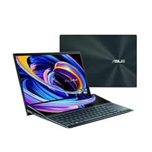 ASUS ZenBook Pro Duo 15 OLED UX582 Laptop, 15.6 OLED 4K UHD Touch Display, Intel Core i9-10980HK, for $4,200