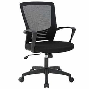 BestOffice Office Chair Ergonomic Desk Chair Swivel Rolling Computer Chair Executive Lumbar Support Task Mesh for $39
