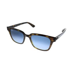 Ray-Ban RB 4323 710/Q8 Havana Plastic Square Sunglasses Blue Gradient Lens for $115