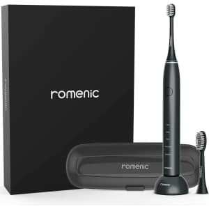 Romenic Sonic Electric Toothbrush for $15