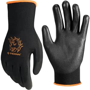 Ticonn Unisex All Purpose Work Gloves: 3 pairs for $8, 10 pairs for $13