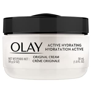 Olay Active Hydrating Cream 1.9-oz. Face Moisturizer for $4.32 via Sub. & Save Olay Active Hydrating Cream 1.9-oz. Face Moisturizer for $4.32 via Sub. & Save