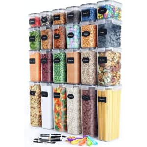 Chef's Path 24-Piece Airtight Food Storage Container Set for $49