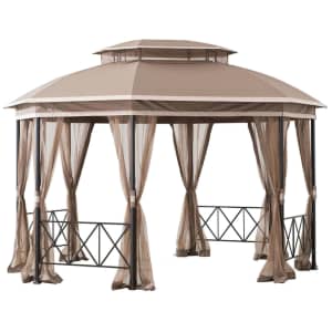 Living Accents 10x12-Foot Octagon Gazebo w/ Netting for $450
