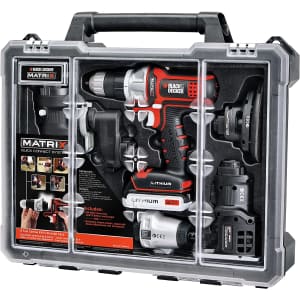Black + Decker 6-Tool Combo Kit for $266 Black + Decker 6-Tool Combo Kit for $266