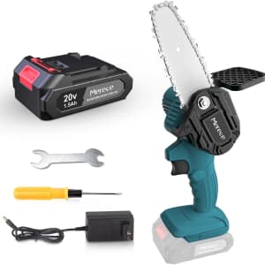 Merece 4" 20V Mini Chainsaw for $30 Merece 4" 20V Mini Chainsaw for $30