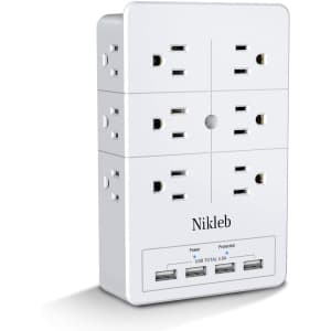 Nikleb Surge Protector Wall Mount for $14 Nikleb Surge Protector Wall Mount for $14