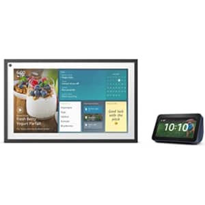 Amazon Echo Show 15 with 2nd-Gen. Echo Show 5 (2021) for $250