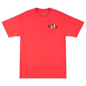 Metal Mulisha Men's Built T-Shirt, Red, Medium for $14 Metal Mulisha Men's Built T-Shirt, Red, Medium for $14