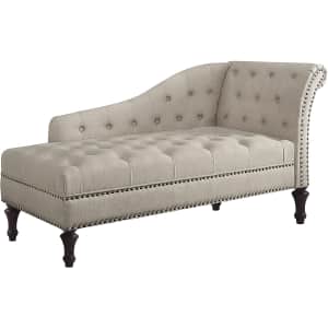 Rosevera Deedee Upholstered Chaise Lounge for $279