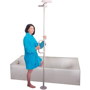 Able Life Floor to Ceiling Grab Bar for $140 Able Life Floor to Ceiling Grab Bar for $140