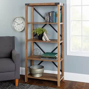 Walker Edison Furniture Company Modern Farmhouse Wood Bookcase Bookshelf Home Office Living Room for $150 Walker Edison Furniture Company Modern Farmhouse Wood Bookcase Bookshelf Home Office Living Room for $150