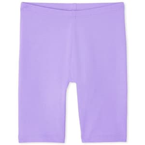 The Children's Place Single Girls Bike Shorts, Lacrosse Violet NEON, Small (5/6) for $3