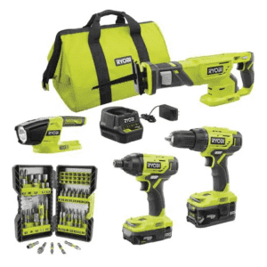 Ryobi One+ 18V Cordless 4-Tool Combo Kit w/ 70-Piece Driving Bit Set for $210 Ryobi One+ 18V Cordless 4-Tool Combo Kit w/ 70-Piece Driving Bit Set for $210