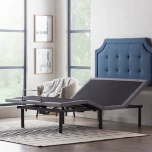 Lucid Comfort Collection Deluxe Adjustable Queen Bed Base for $467 Lucid Comfort Collection Deluxe Adjustable Queen Bed Base for $467