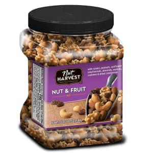 Nut Harvest 37-oz. Nut & Fruit Mix for $11 via Sub & Save