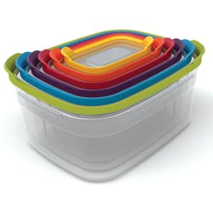 Joseph Joseph 12-Piece Nest Plastic Food Storage Containers Set for $29 Joseph Joseph 12-Piece Nest Plastic Food Storage Containers Set for $29