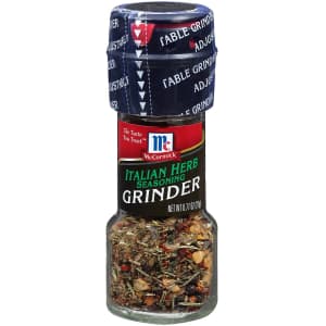 McCormick Italian Herb Seasoning Grinder for $1.45 via Sub & Save