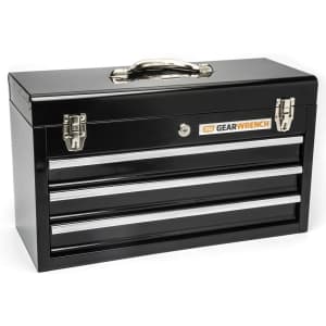GearWrench 20" 3-Drawer Steel Tool Box for $74