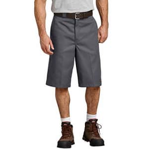 Dickies mens Dickies Men's 13 Inch Loose Fit Multi-pocket Work Utility Shorts, Graphite Gray, 36 US for $20