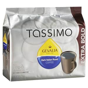 Tassimo Gevalia Dark Italian Roast Extra Bold Roast Coffee T-Discs for Tassimo Single Cup Home for $39